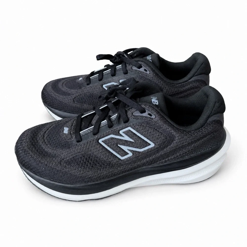 New Balance Fresh Foam X 1080v15 Black Women's Running Shoes 6.5 B W1080815 EUC!